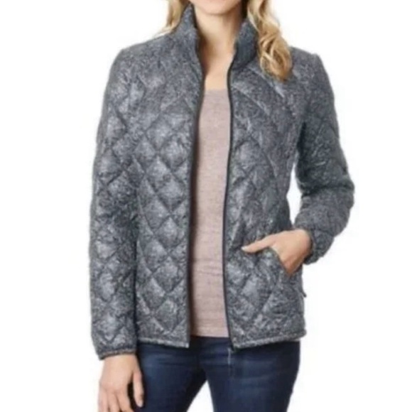 Women's Packable Ultra Light Down Jacket NEW 32 Degrees Heat Sz L puffer coat - Picture 1 of 8